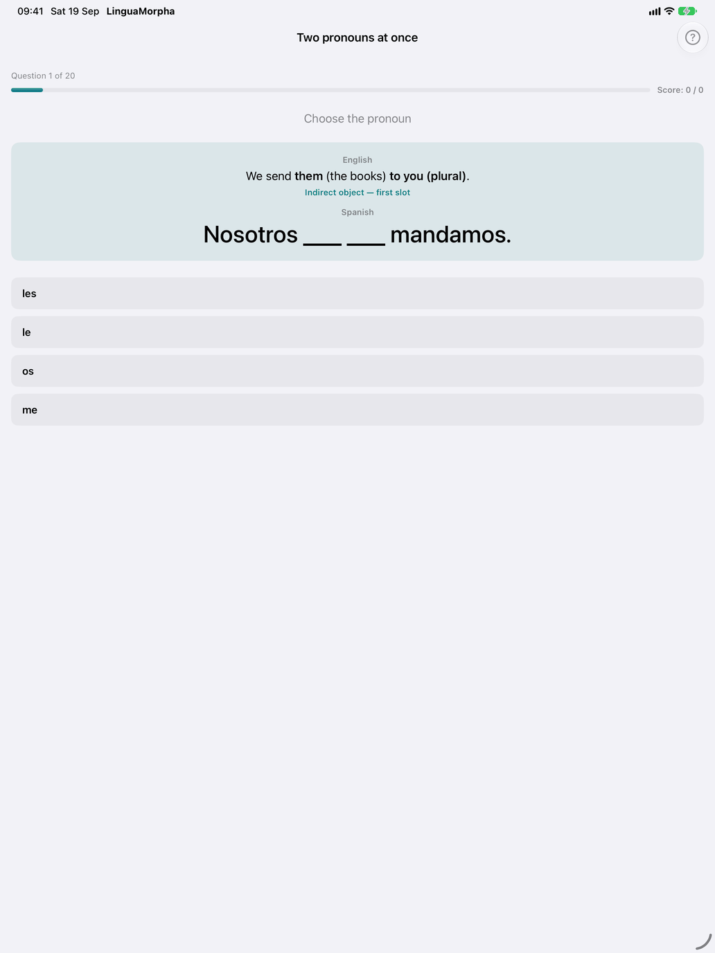 Pronouns