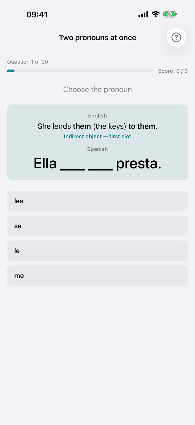 Pronouns