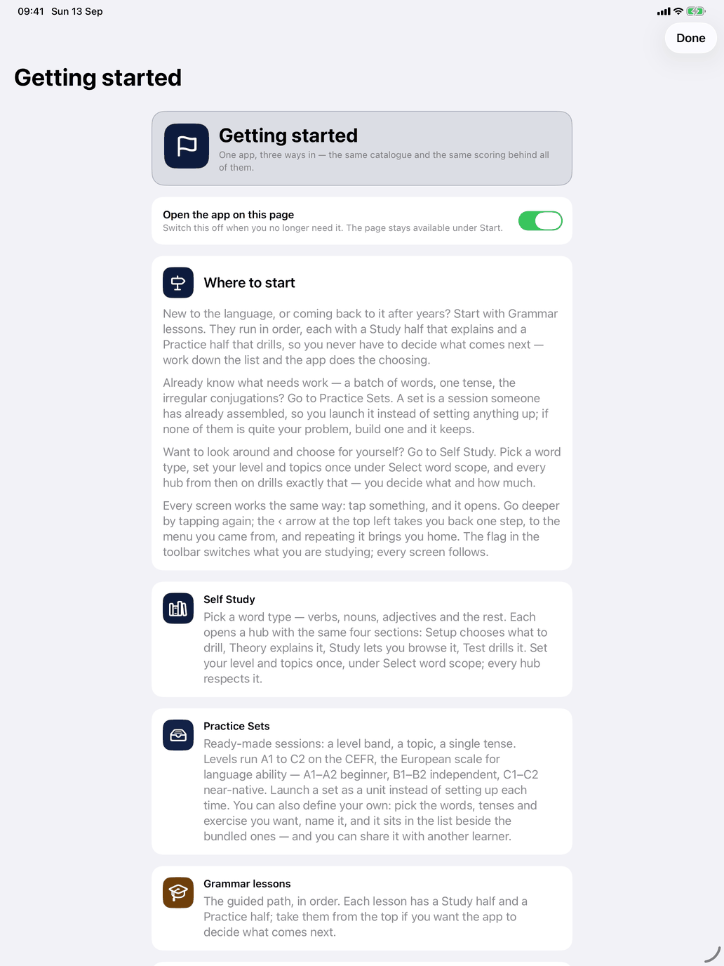 Tips for getting started